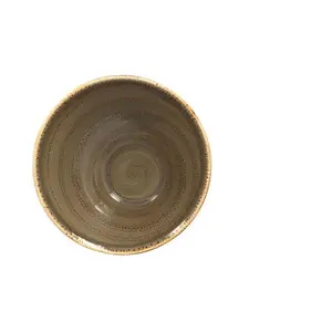 Schale asymmetrisch 22x9cm Fusion Twirl alga RAK