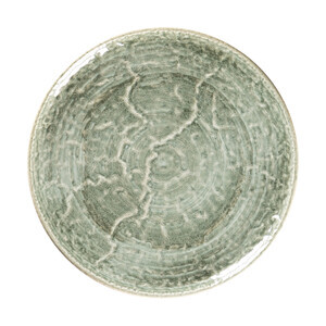 Teller flach Ø30,1cm coup Rakstone Krush green RAK