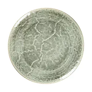 Teller flach Ø30,1cm coup Rakstone Krush green RAK