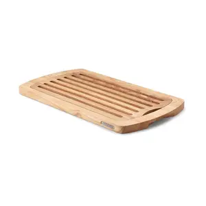 Brotschneidebrett Gummibaum  45x26x2cm Continenta