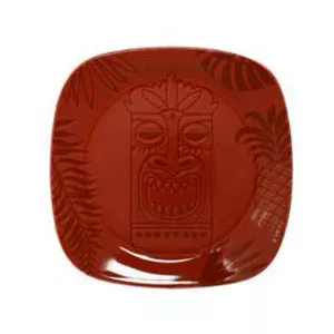 Teller quadr. 17x17cm Fusion Aztek rot RAK