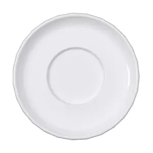 Untertasse rund 13cm Edge weiß Bauscher