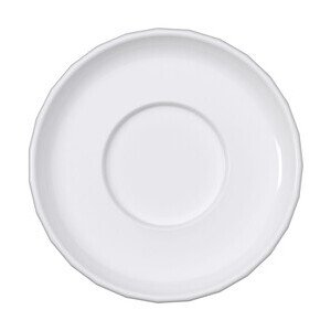 Untertasse rund 13cm Edge weiß Bauscher