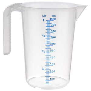 Messbecher 1ltr. Ø12cm Assheuer & Pott