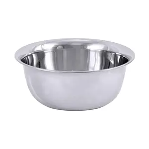 Schüssel Edelstahl 16 cm bauchige Form Höhe 6 cm Contacto