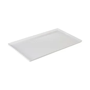 53x32,5cm Tablett GN1/1 3cm hoch  FLOAT Melamin weiss Assheuer & Pott