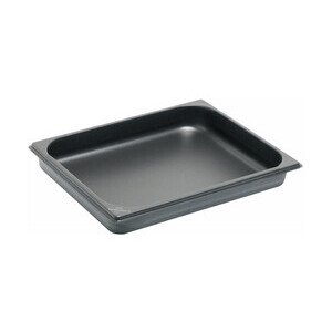 GN-Behälter GN 2/3 H= 40 mm Edelstahl beschichtet Cookmax silver