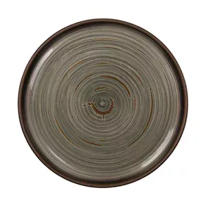 Teller 27 cm Rakstone Spot Peridot Green RAK