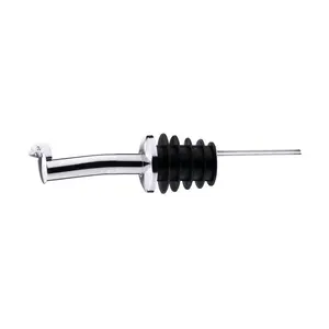 Flaschenausgiesser 18/10 10cm Pe - Korken m. Kläppchen Contacto