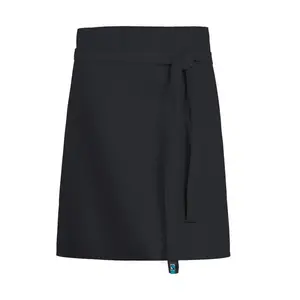Vorbinder 90x45cm schwarz 65%PES 35%CO Greiff since 1902