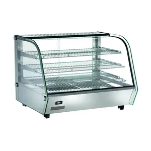 Warmhaltevitrine, Umluft, 160 l 860 x 570 x 670 230 V / 1,50 kW Cookmax orange