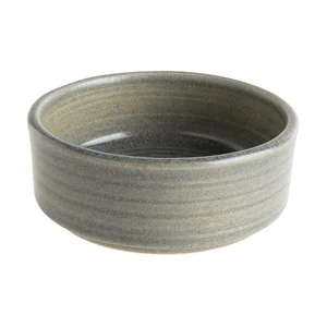 Stapelschale 84mm / 0,70l grau Hornfels Ripple Bonna Premium Porcelain