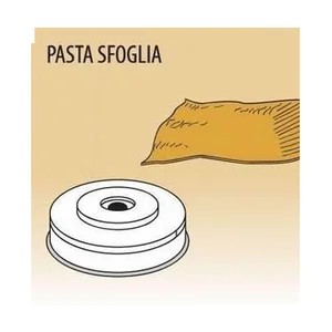 Matrize Pasta Sfoglia für Nudelmaschine 516002 und 516003 Cookmax black