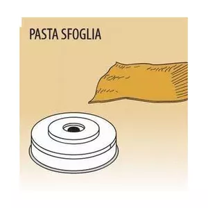 Matrize Pasta Sfoglia für Nudelmaschine 516002 und 516003 Cookmax black