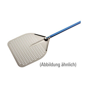 Pizzaschaufel Aluminium perforiert klein Cookmax black