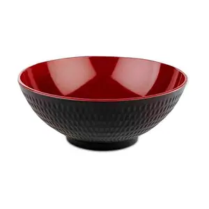 Schale Ø24cm H.9,5cm 2,2ltr. schwarz/rot Asia Plus Assheuer & Pott