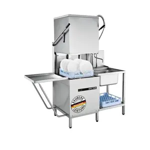 Durchschub-Spülmaschine Enthärter Spülmitteldosierer Ablaufpumpe Cookmax black