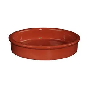 Backform ohne Griffe Ø 17 cm terracotta 