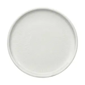 Teller flach coup Struktur 21 cm Shiro weiss Schönwald