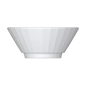 Schale rund konisch 13cm/0,37l Edge weiß Bauscher