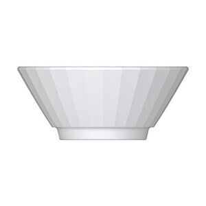 Schale rund konisch 13cm/0,37l Edge weiß Bauscher