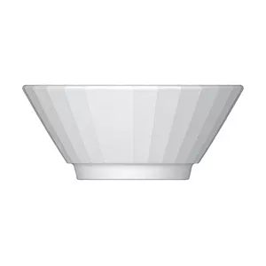 Schale rund konisch 13cm/0,37l Edge weiß Bauscher