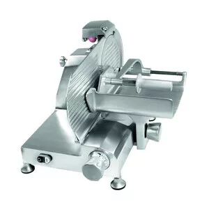 Aufschnittmaschine Senkrechtschneider  Messer Ø250mm 230V / 0,26kW Cookmax black