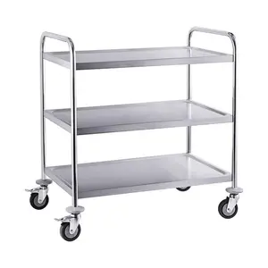 Servierwagen schmal 3 Ebenen Contacto