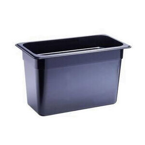 Behälter KU GN 1/3-200 schwarz Cookmax black