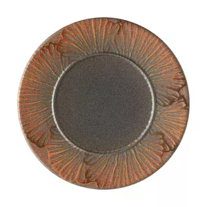 Teller flach Ø28cm Aurel braun Steinzeug Cent