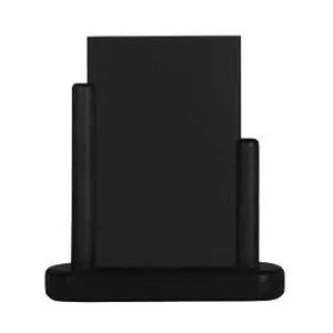 Wechsel Tischtafel klein A6 schwarz 