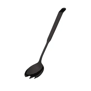 Salatgabel klein Buffet PVD schwarz 18/10 Amefa
