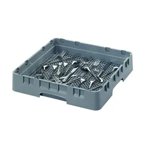Universalkorb für Besteck grau 50 x 50 x 10,1 cm Cookmax black