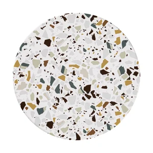 Teller flach Ø26,5cm rund Rakstone Kerrazzo RAK