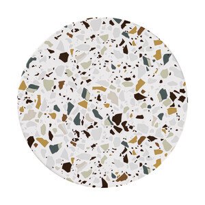 Teller flach Ø26,5cm rund Rakstone Kerrazzo RAK