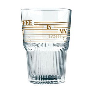 Starline &Coffee Love&Kaffeeglas stapelbar 35cl Arcoroc