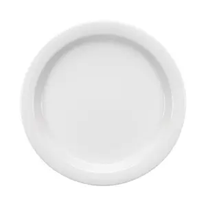 Spezialteller halbtief Fahne 24cm Dimension weiss Bauscher