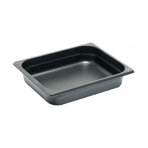 GN-Behälter GN 2/3 H= 100 mm Edelstahl beschichtet Cookmax silver