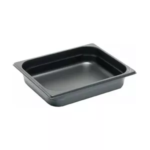 GN-Behälter GN 2/3 H= 100 mm Edelstahl beschichtet Cookmax silver