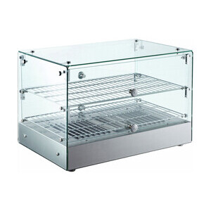 Warmhaltevitrine 50 l Cookmax orange