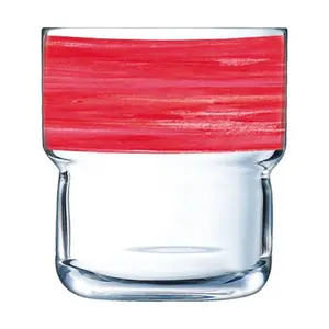 Stapelbecher 22cl FB22 Brush cherry log Arcoroc