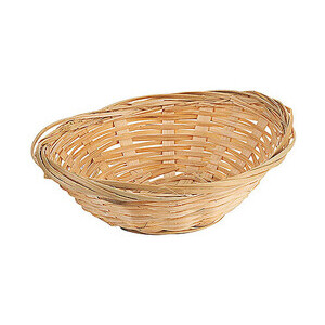 Bambuskorb 16x12x6cm oval Contacto