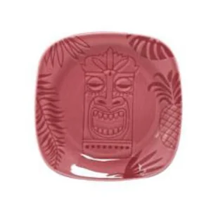 Teller quadr. 14x14cm Fusion Aztek pink RAK