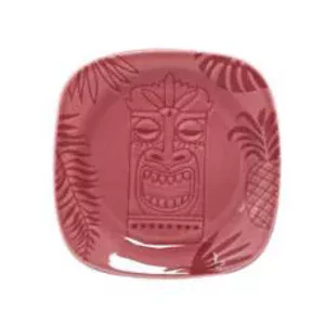 Teller quadr. 14x14cm Fusion Aztek pink RAK