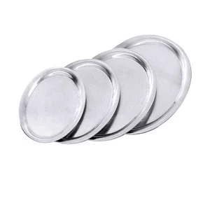 Serviertablett oval 18/10 20 X 14,5 X 1 cm Contacto