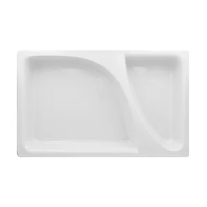 Schale GN1/1 geteilt 53x32,5x6,5cm Polaris Zamma RAK