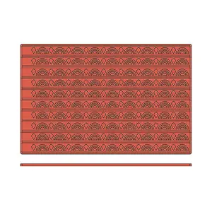 Reliefmatte 60x40cm Rundbogen Contacto