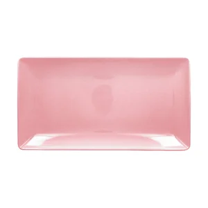 Servierteller 33x18,1x2,7cm recht. Fusion Vintage pink RAK