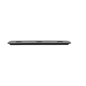 Platte rechteckig 36x10cm Ivoris Shaped Suggestions schwarz RAK