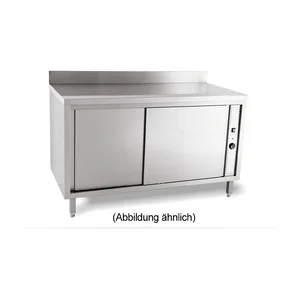 Wärmeschrank 1200 x 600 x 850 mm  5cm Aufkantung m. Flügeltüren Cookmax black